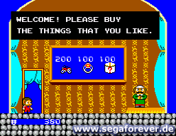 Alex Kidd in Miracle World Screenshot